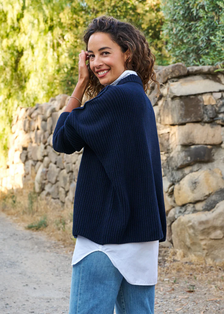 Frank & Eileen | Pebbles Beach Sweater - Marine