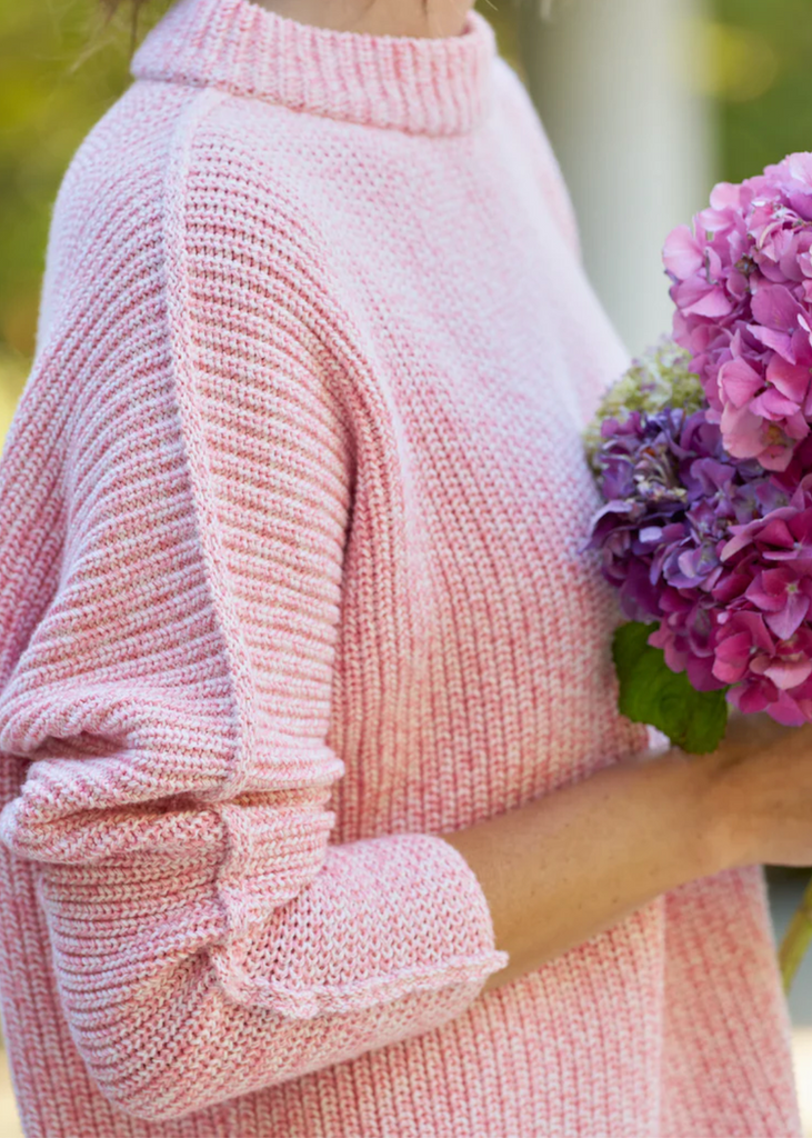 Frank & Eileen | Pebbles Beach Sweater | Coral