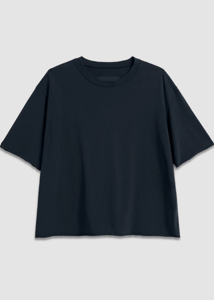 Frank & Eileen | Perry Short Sleeve Crew | Heritage Jersey Navy