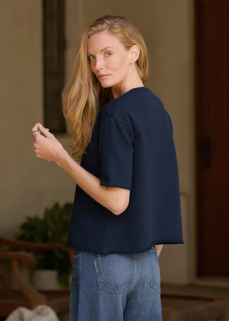 Frank & Eileen | Perry Short Sleeve Crew | Triple Terry