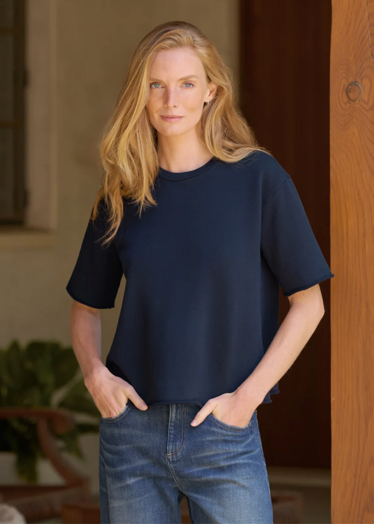 Frank & Eileen | Perry Short Sleeve Crew | Triple Terry