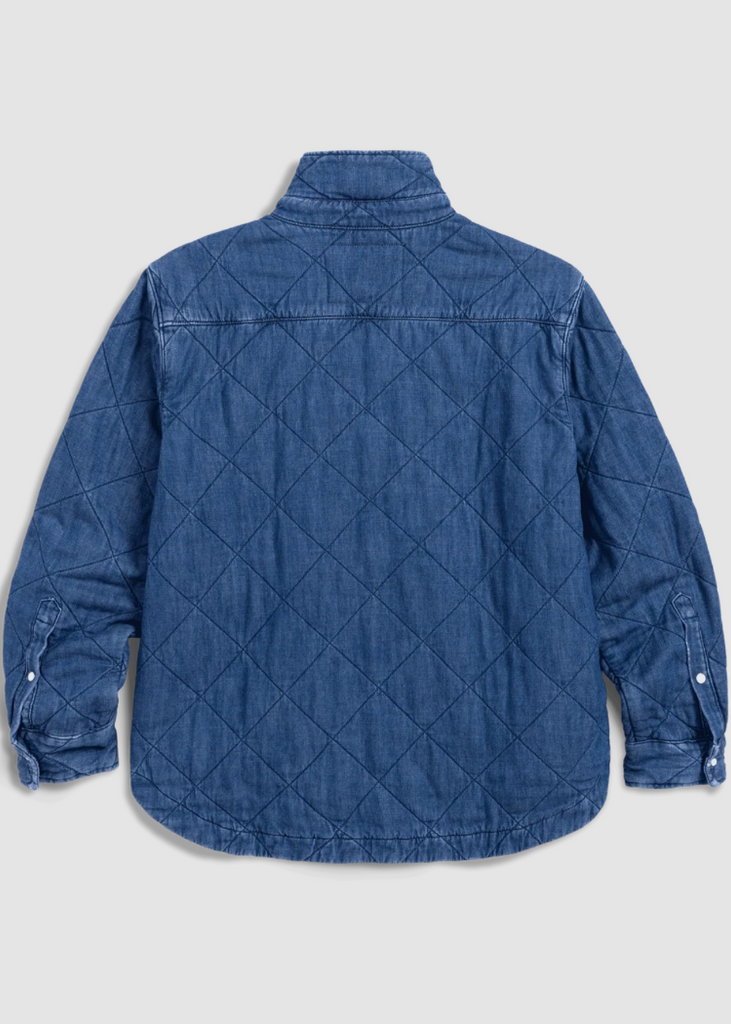 Frank & Eileen | Quilted Eileen Shirt Jacket | Famous Denim
