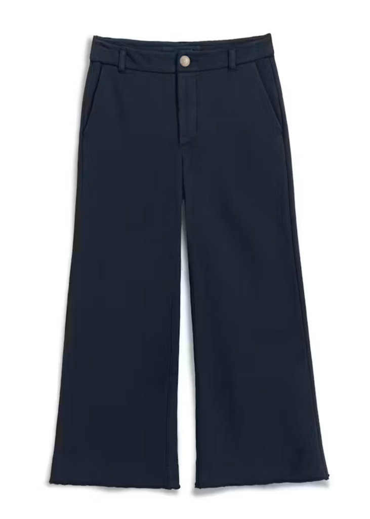 Frank & Eileen | Riley Wide-Leg Cropped Trouser Sweatpant | Triple Terry