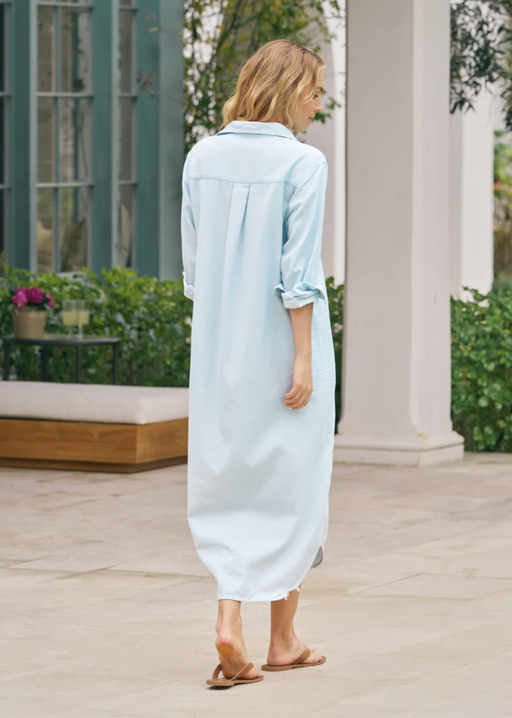 Frank & Eileen | Rory Maxi Shirt Dress | Famous Denim