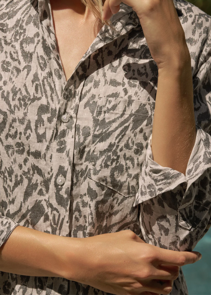 Frank & Eileen | Rory Maxi Shirtdress | Classic Linen
