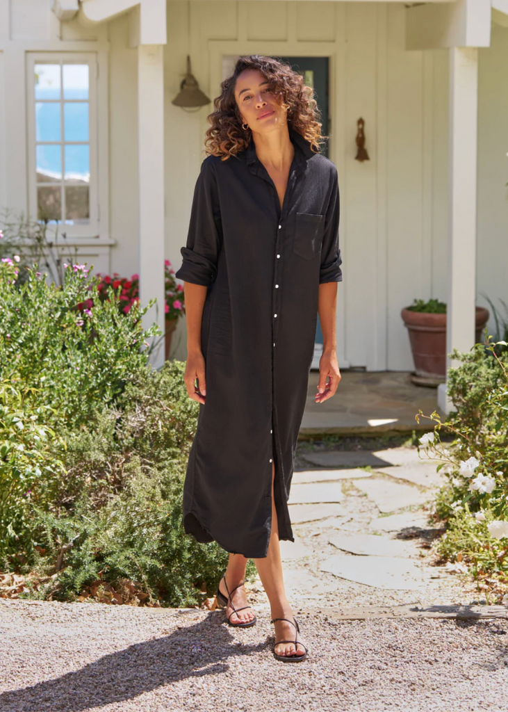 Frank & Eileen | Rory Maxi Shirtdress | Famous Denim