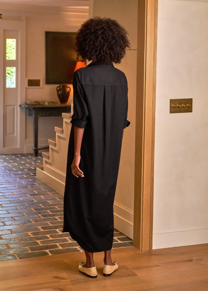 Frank & Eileen | Rory Maxi Shirtdress | Famous Denim