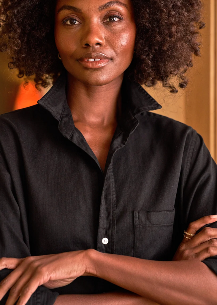 Frank & Eileen | Rory Maxi Shirtdress | Famous Denim
