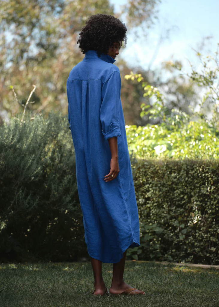 Frank & Eileen | Rory Maxi Shirtdress | Washed Linen