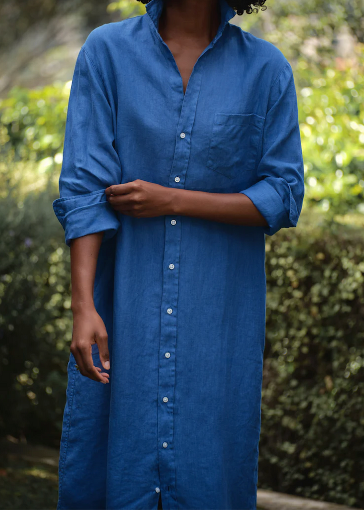 Frank & Eileen | Rory Maxi Shirtdress | Washed Linen