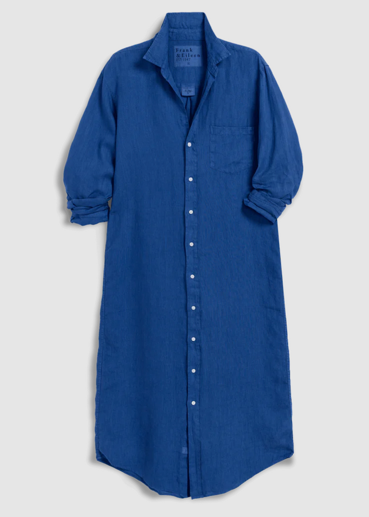 Frank & Eileen | Rory Maxi Shirtdress | Washed Linen