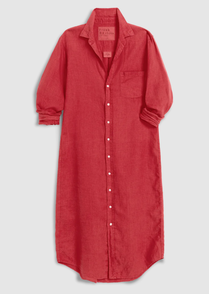 Frank & Eileen | Rory Maxi Shirtdress | Washed Linen