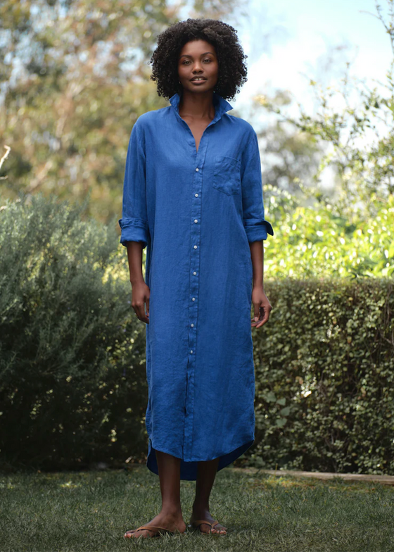 Frank & Eileen | Rory Maxi Shirtdress | Washed Linen