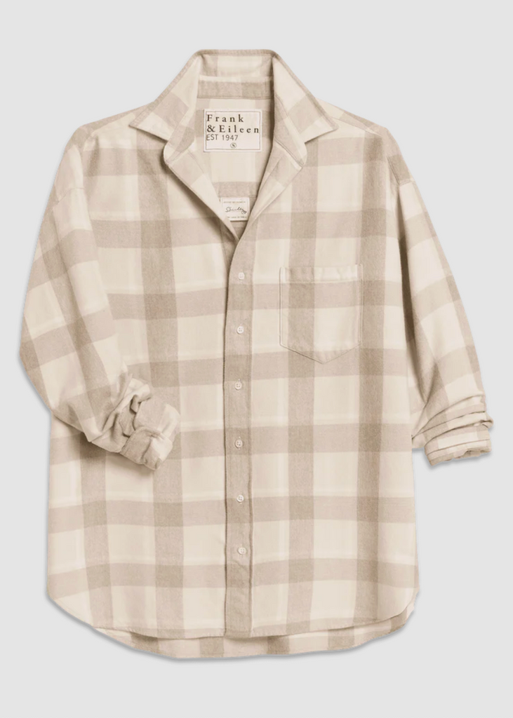 Frank & Eileen | Shirley Oversized Button Up Shirt | Italian Flannel