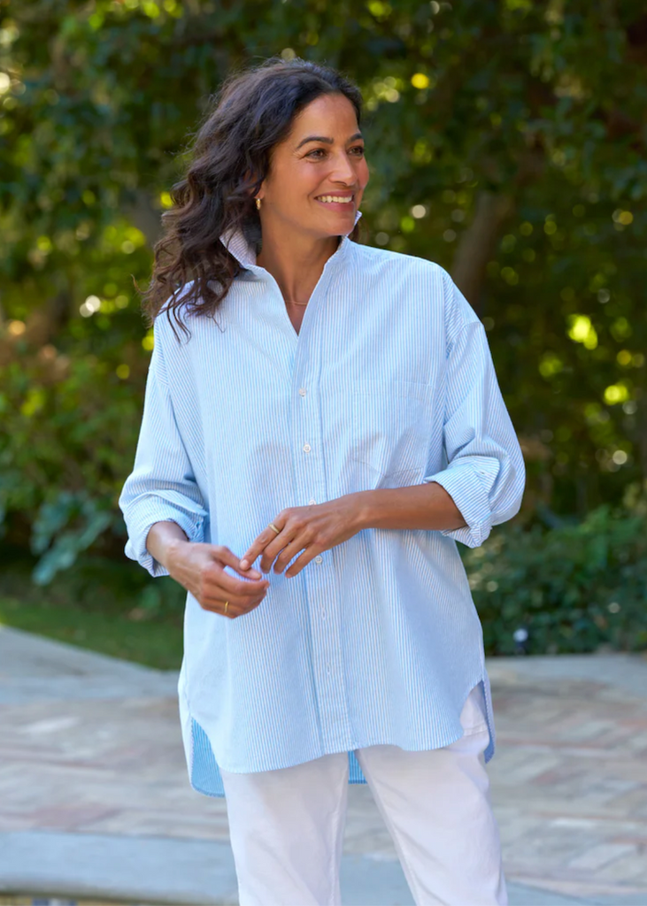 Frank & Eileen | Shirley Oversized Button Up Shirt | Italian Oxford