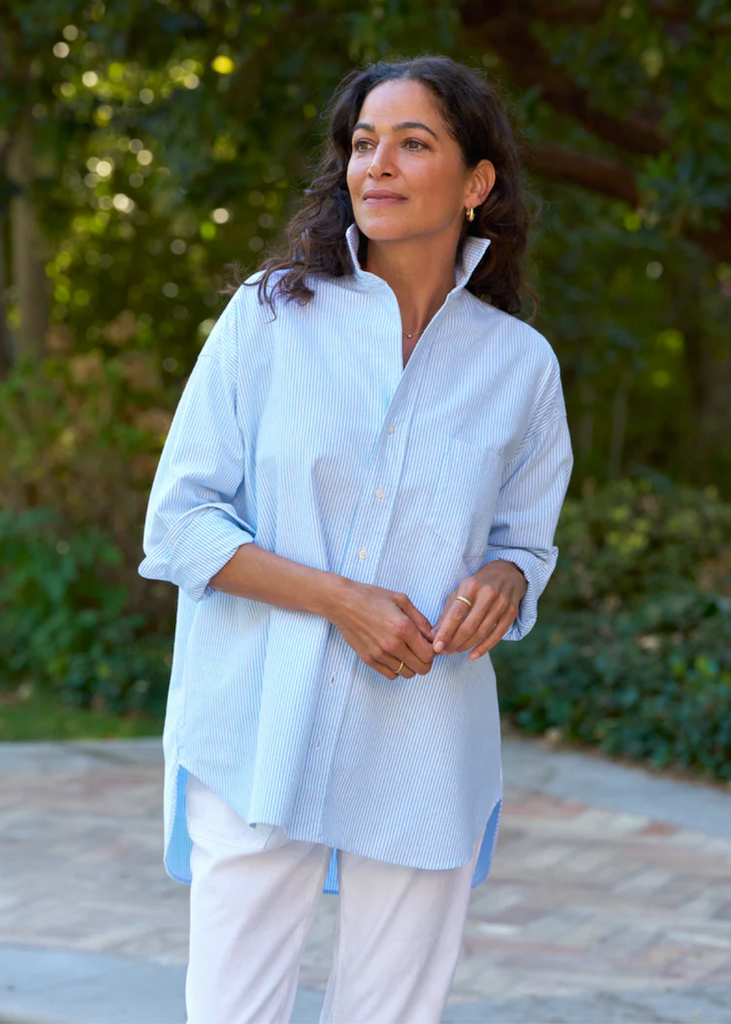 Frank & Eileen | Shirley Oversized Button Up Shirt | Italian Oxford