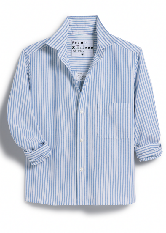 Frank & Eileen | Silvio Untuckable Button-Up | 1947 Italian Oxford