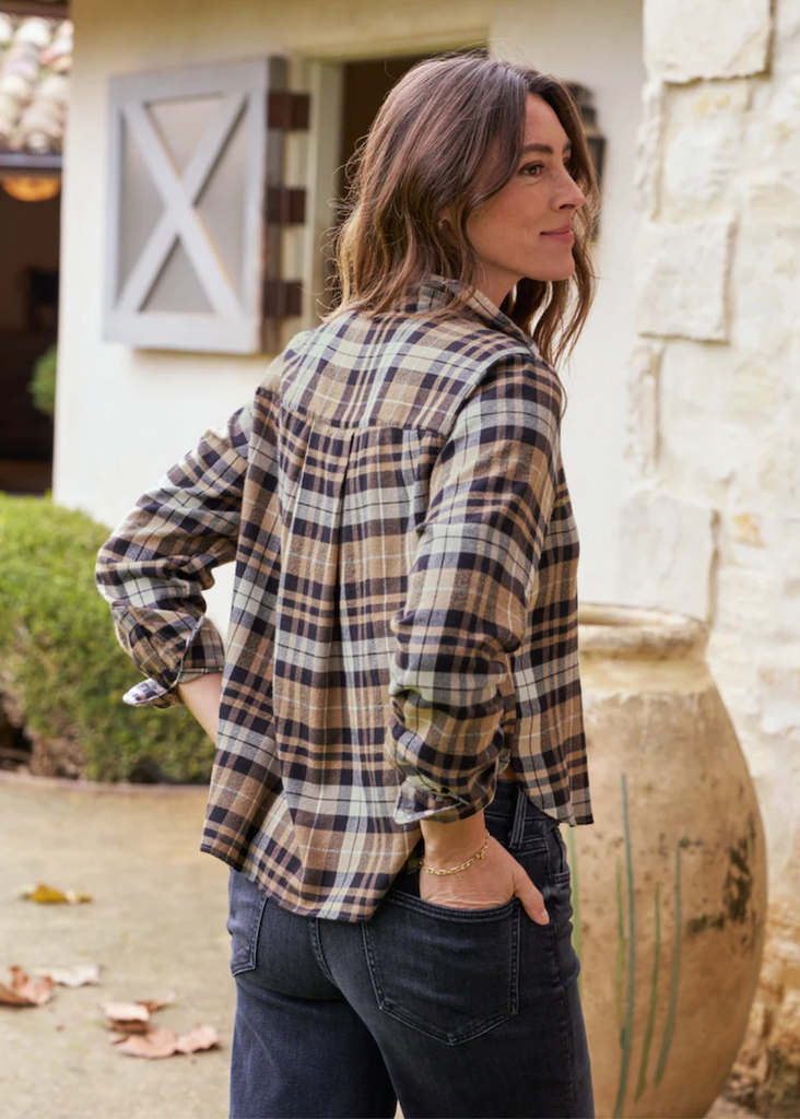Frank & Eileen | Silvio Untuckable Button-Up | Italian Flannel