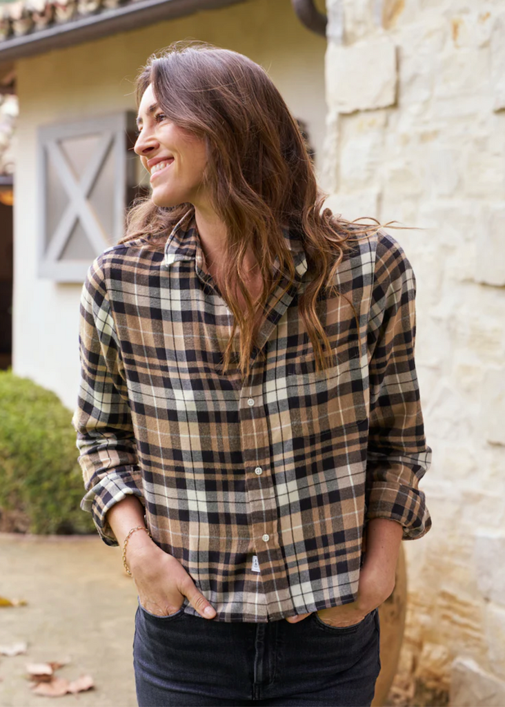 Frank & Eileen | Silvio Untuckable Button-Up | Italian Flannel