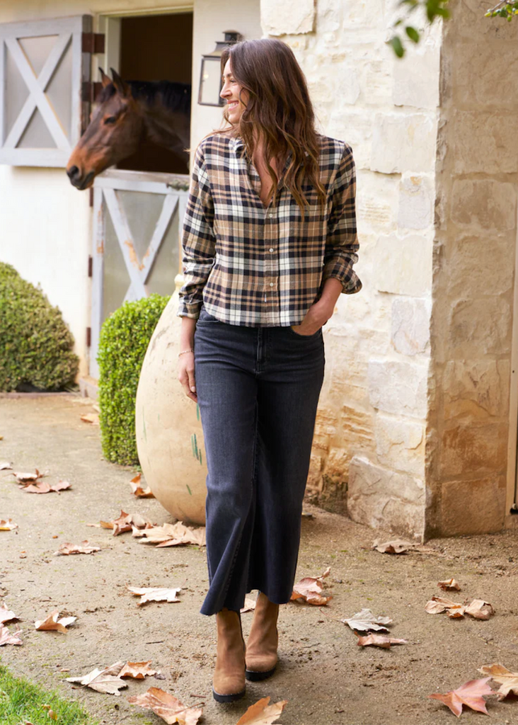 Frank & Eileen | Silvio Untuckable Button-Up | Italian Flannel