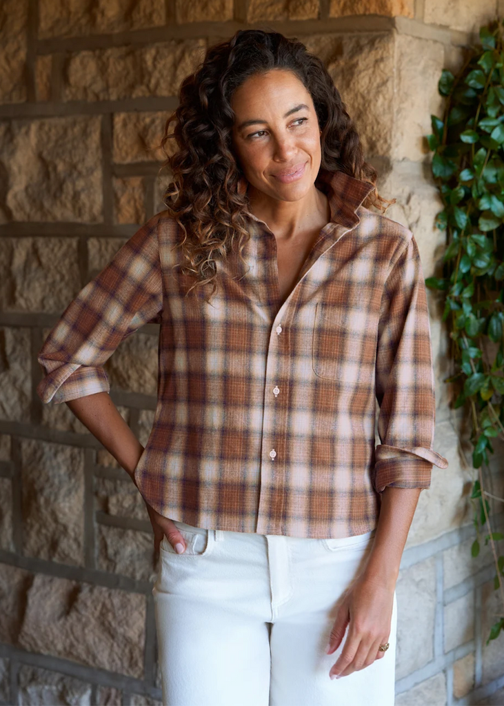 Frank & Eileen | Silvio Untuckable Button-Up | Italian Flannel