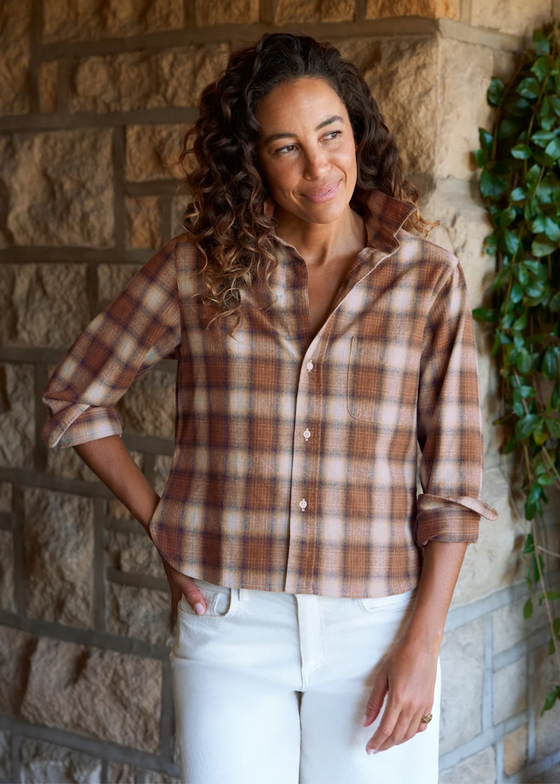 Frank & Eileen | Silvio Untuckable Button-Up | Italian Flannel