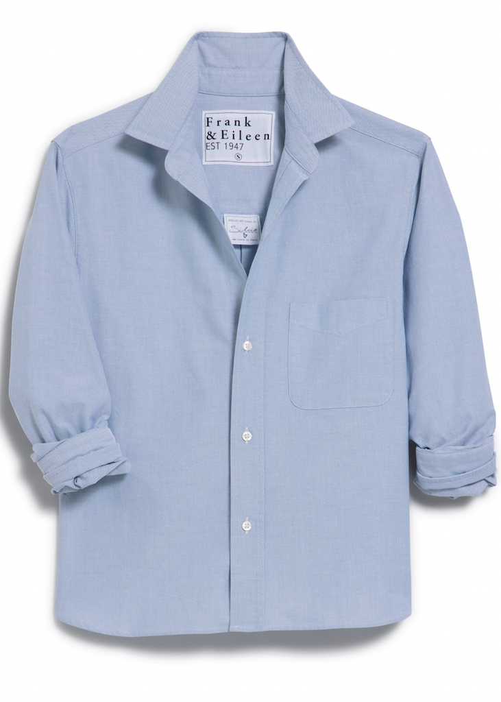 Frank & Eileen | Silvio Untuckable Button-Up | Italian Oxford