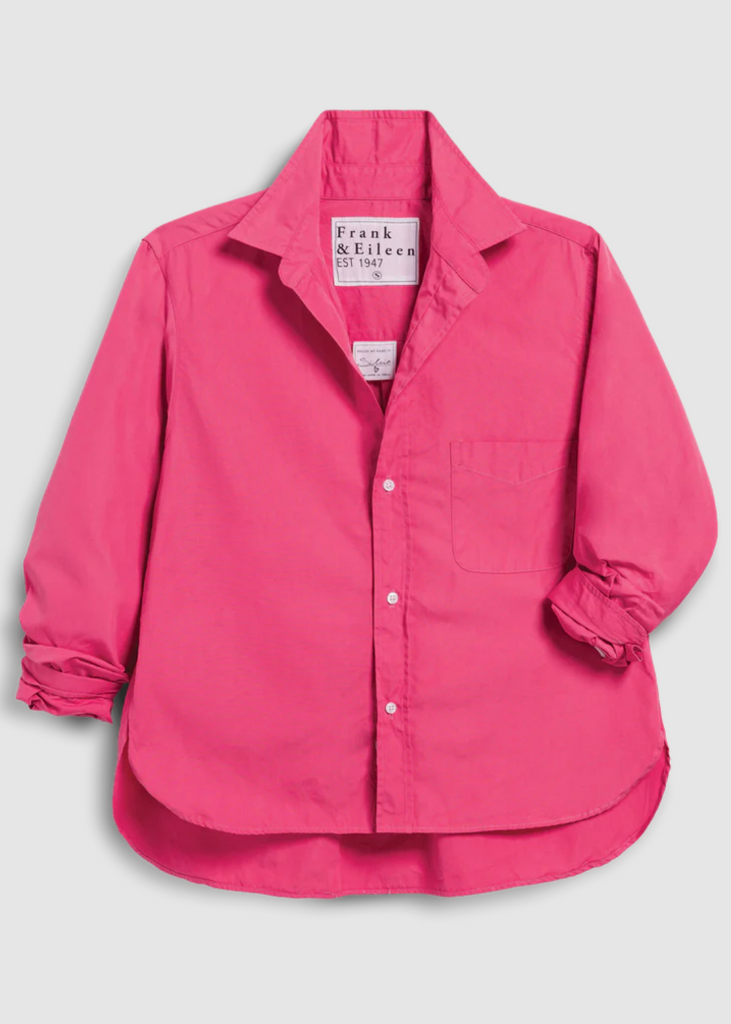 Frank & Eileen | Silvio Untuckable Button-Up | Superluxe Magenta