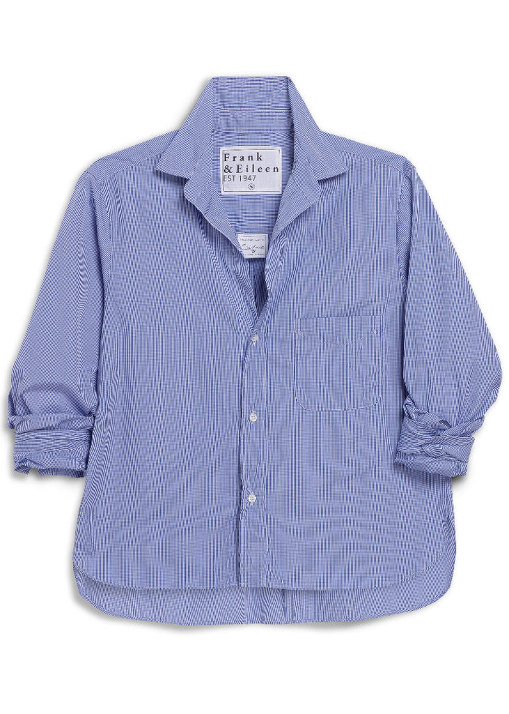 Frank & Eileen | Silvio Untuckable Button-Up | Italian Chambray