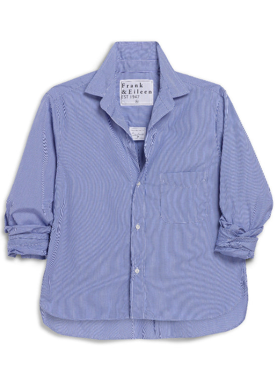 Frank & Eileen | Silvio Untuckable Button-Up | Italian Chambray
