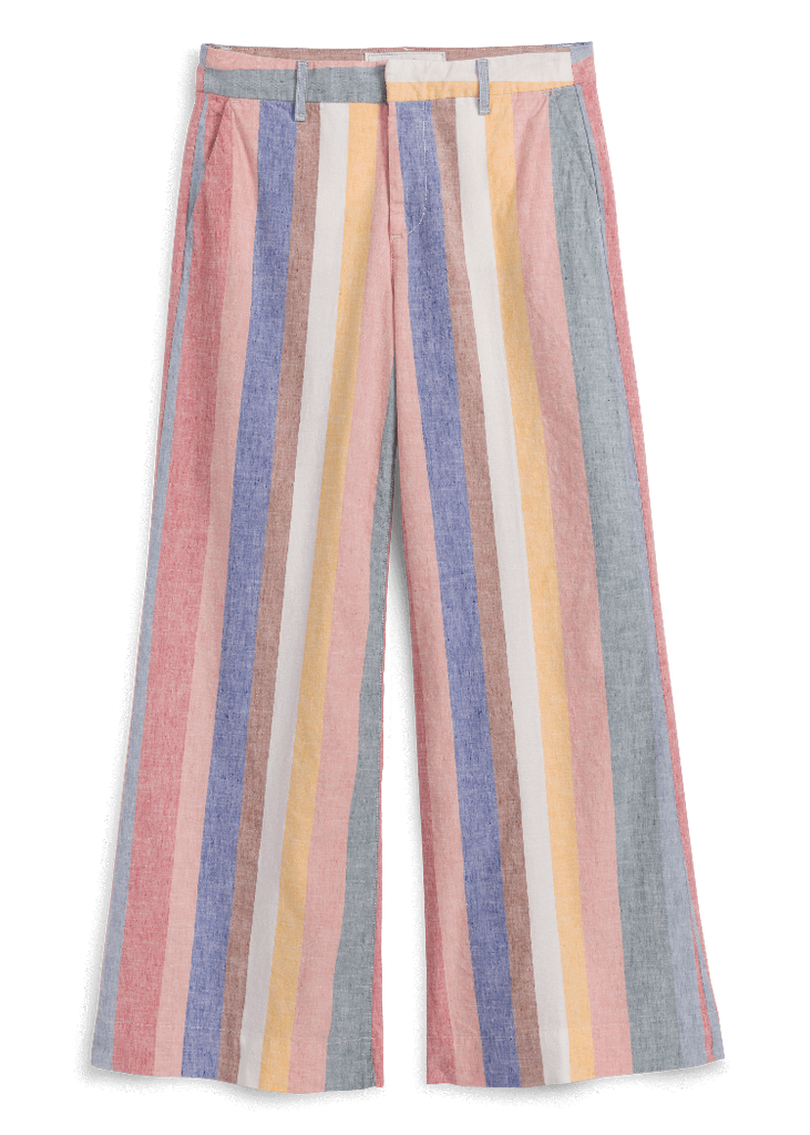 Frank & Eileen | West Village Wide Leg Trouser | Italian Performance Linen