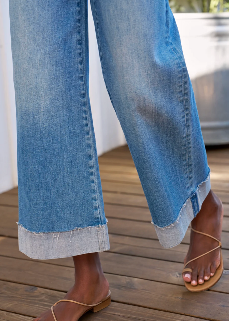 Frank & Eileen | Westport Illusion Cuff | Italian Dream Denim