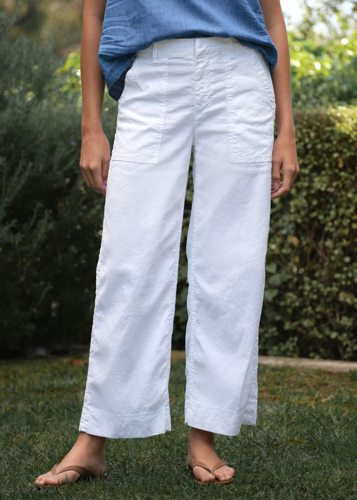 Frank & Eileen | Wexford Utility Trouser | Italian Performance Linen