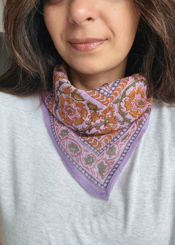 From, Mila | Chamomile Bandana Scarf