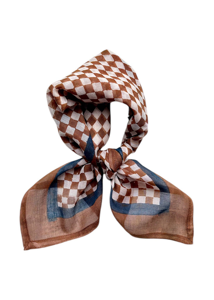 From, Mila | Cocoa Bandana Scarf