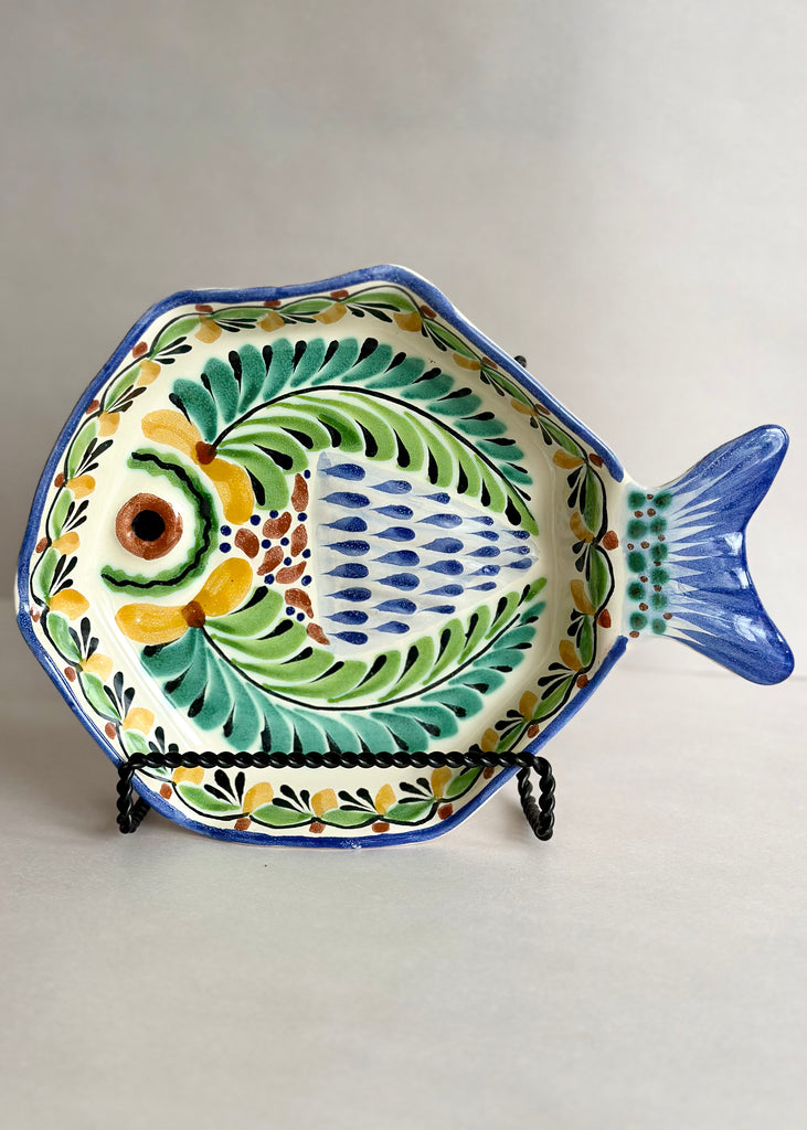 Gorky Gonzalez Pottery | Fish Plate with Tail