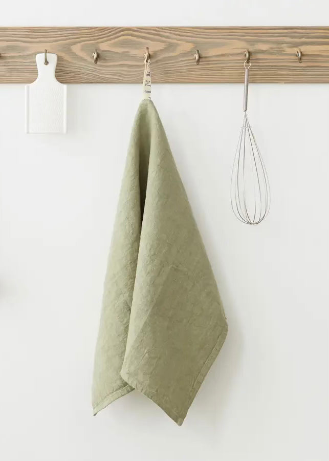 Linen Kitchen Towel | Sage