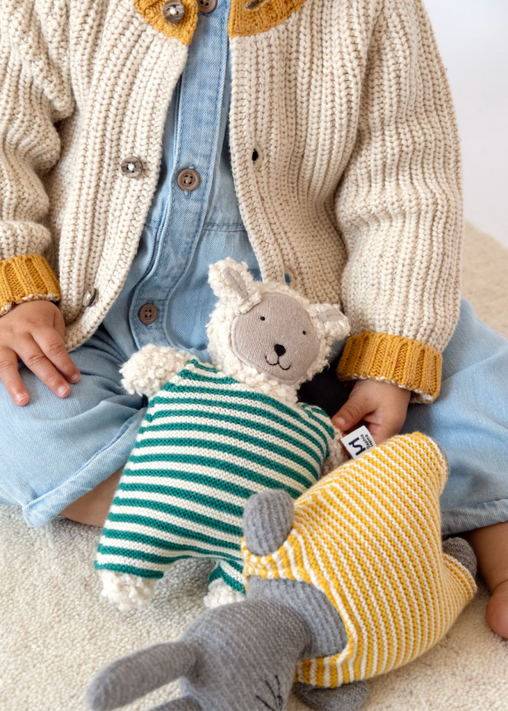 Sophie Home | Full of Beans Soft Toy | Green Sheep