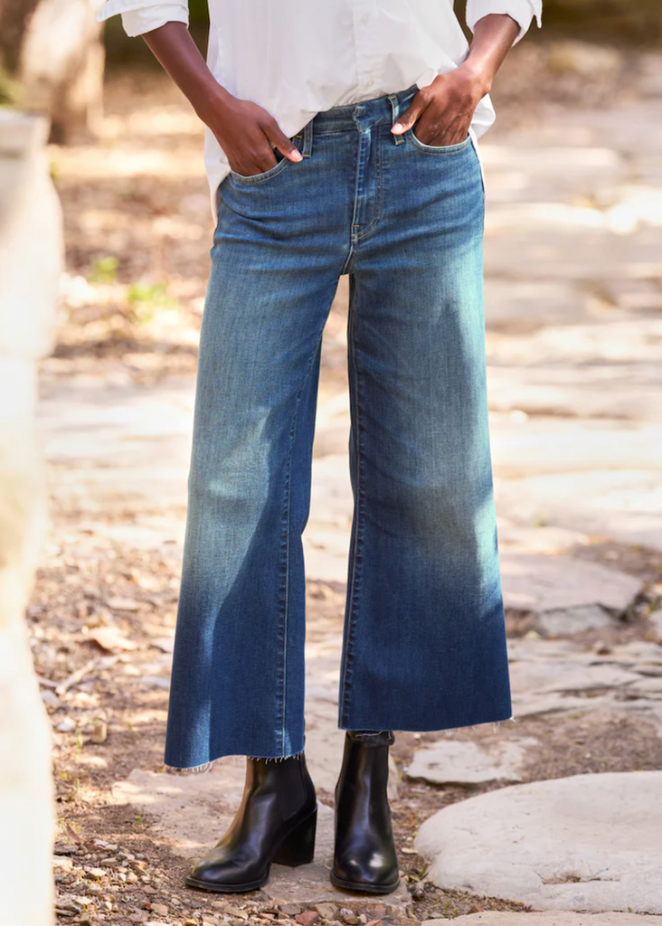 Frank & Eileen | Galway Gaucho Jean | Italian Dream Denim