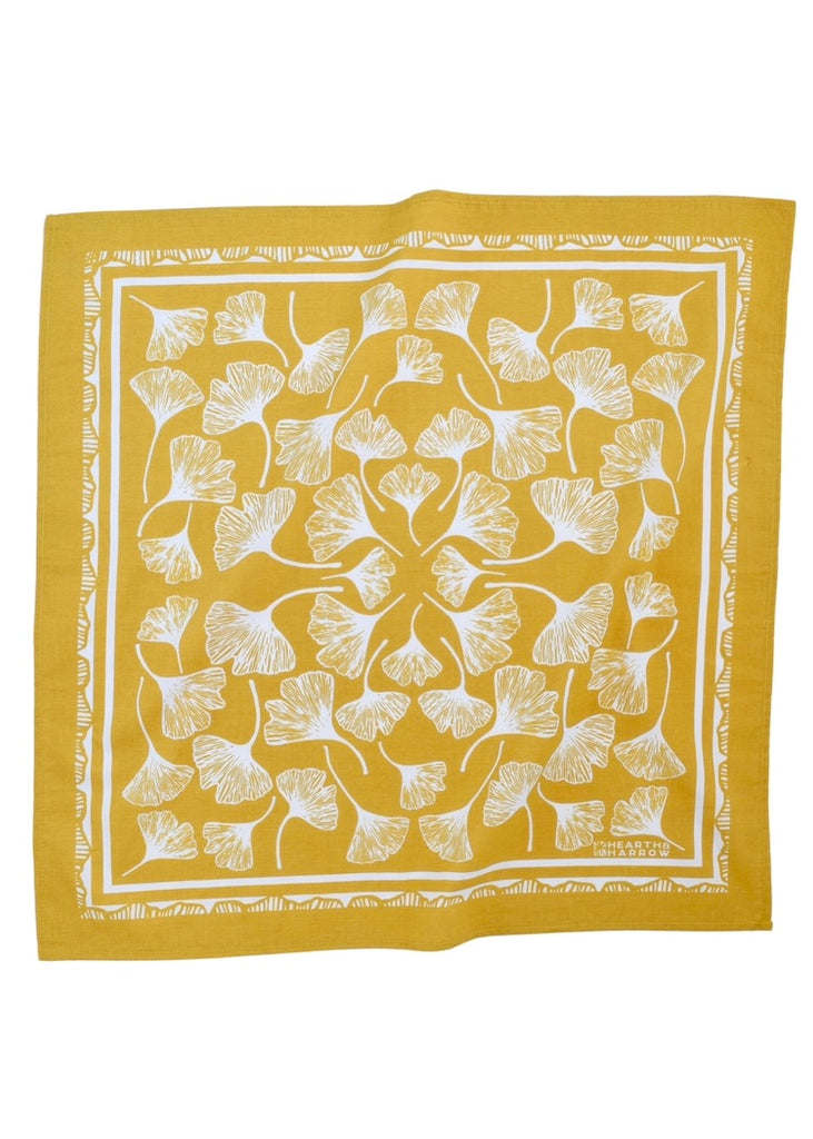 Ginkgo Leaf Bandana