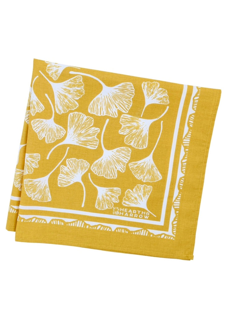 Ginkgo Leaf Bandana