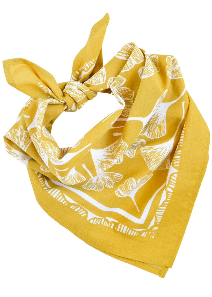 Ginkgo Leaf Bandana