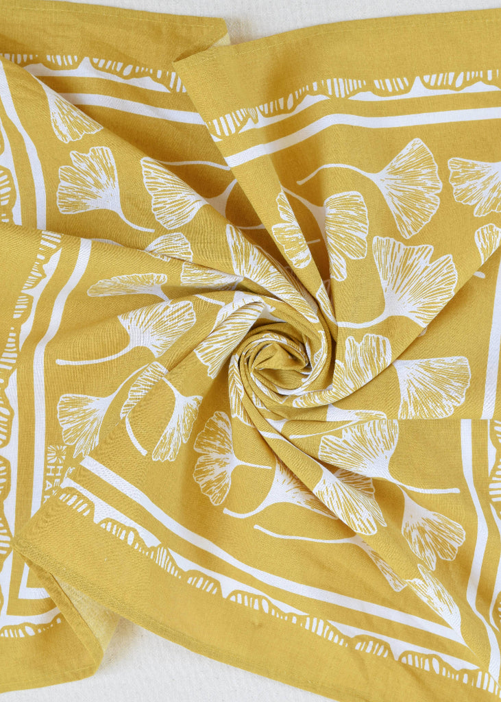 Ginkgo Leaf Bandana
