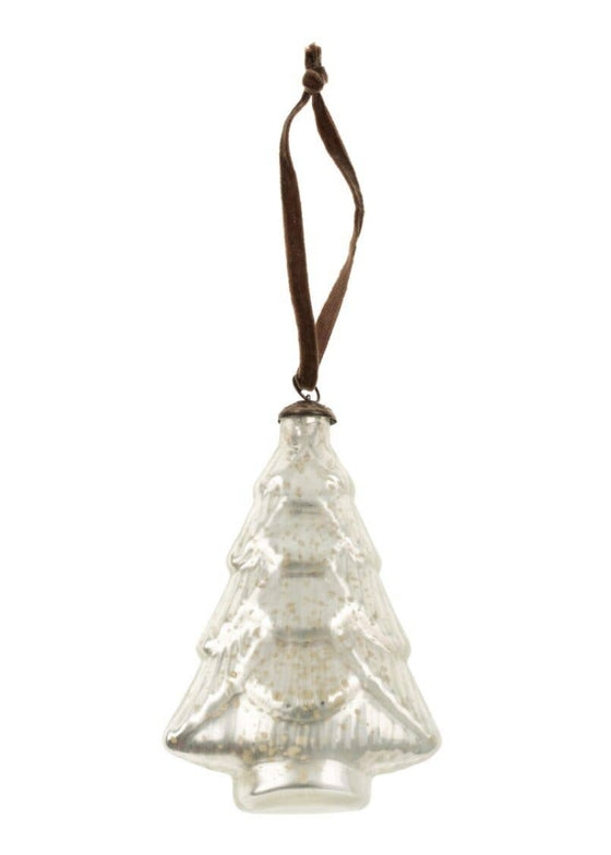 Glass Christmas Tree Ornament | Large