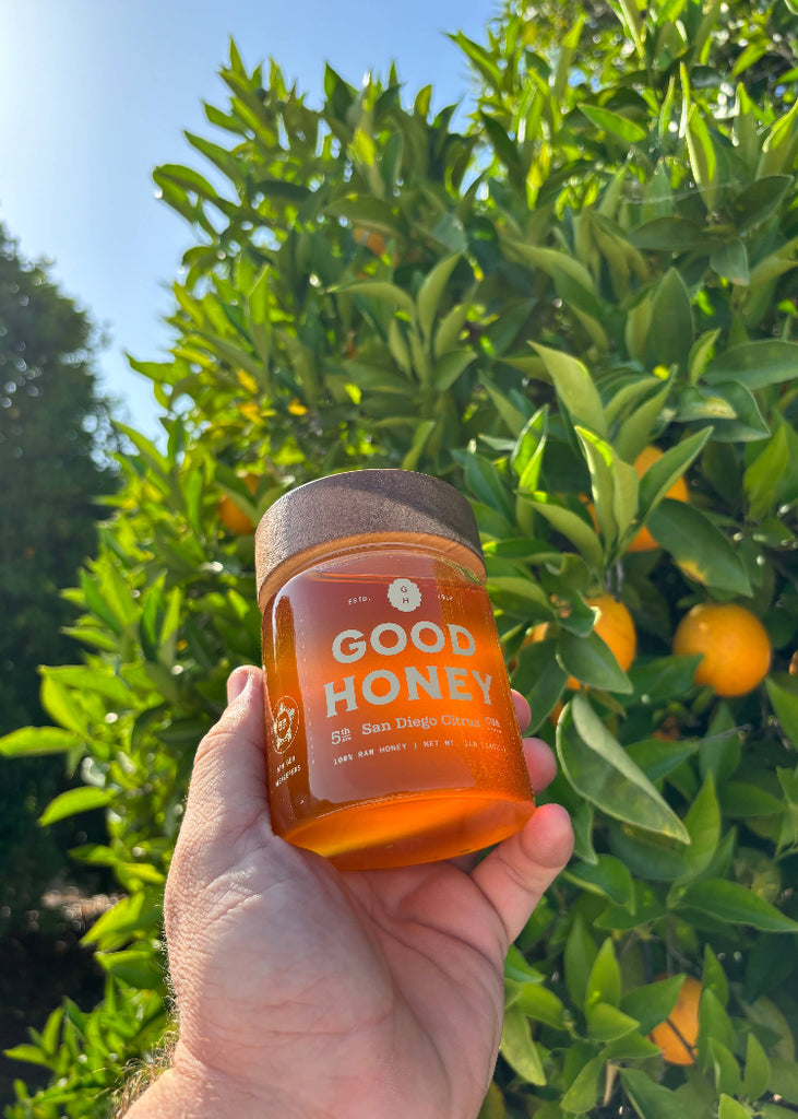 Good Honey | San Diego Citrus Honey Jar | 16 oz