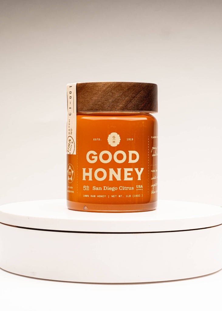 Good Honey | San Diego Citrus Honey Jar | 16 oz