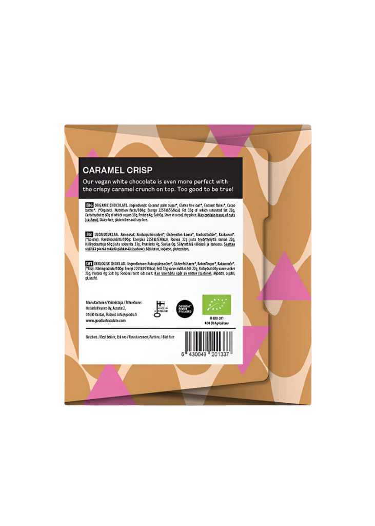 Goodio | Caramel Crisp White Chocolate