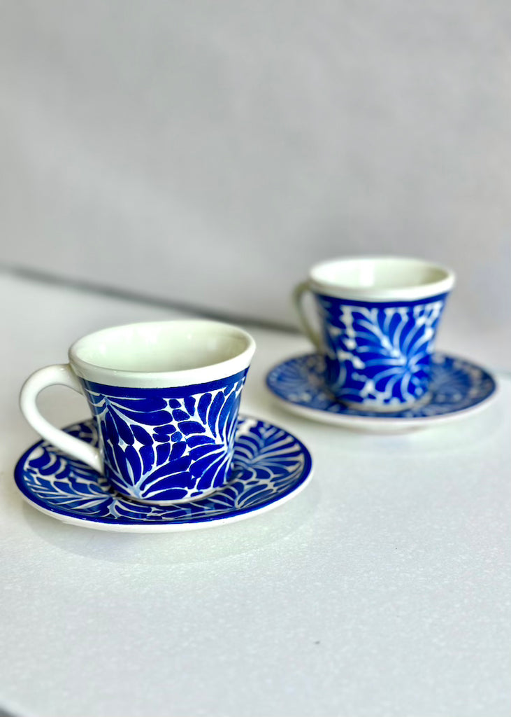 Gorky Gonzalez Pottery | Espresso Cup + Saucer