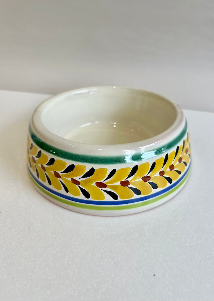 Gorky Gonzalez Pottery | Small Dog Bowl