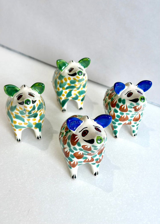 Gorky Gonzalez Pottery | Wild Pig Salt + Pepper Set of Two